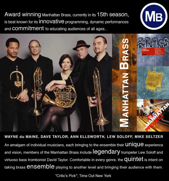 Welcome to Manhattan Brass